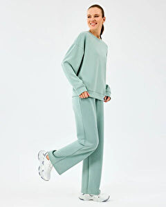 Resim W Lounge Loose Wide Leg Sweatpant
