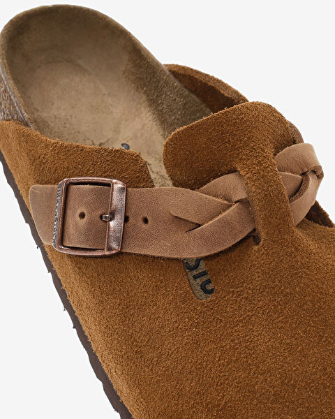 Boston Vl Braided Kadın Kahverengi Terlik 1026713