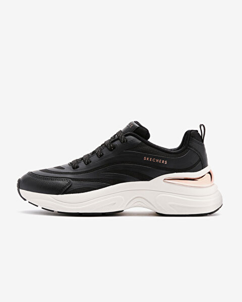 Hazel - Step N Flow Kadın Siyah Sneakers 177575 BLK