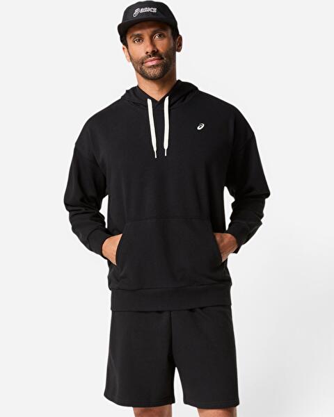 Resim French Terry Relaxed Pullover Hoodie