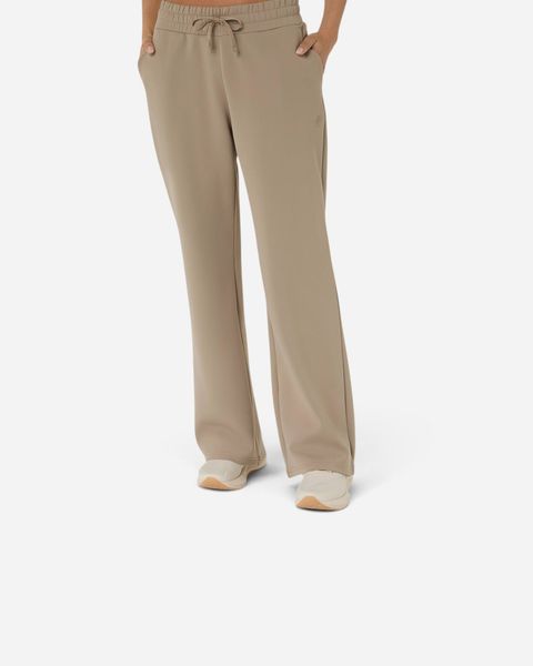 Resim Nagino Refined Texture Sweat Flare Pant