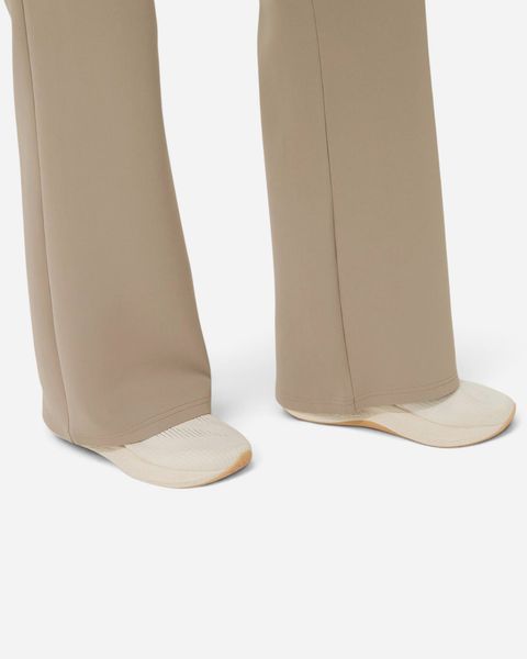 Resim Nagino Refined Texture Sweat Flare Pant