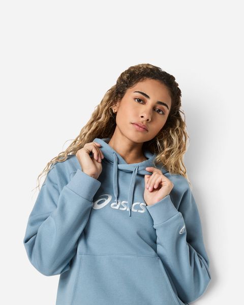 Resim Asics Logo Fleece Pullover Hoodie