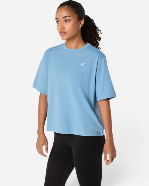 Resim Asics Spiral Embroidery Relaxed Tee