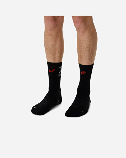 Performance Run Sock Crew Unisex Gri Koşu Çorabı 3013A976-003