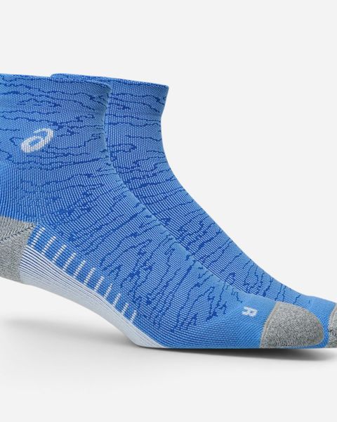 Performance Run Sock Quarter Unisex Mavi Koşu Çorabı 3013A979-401
