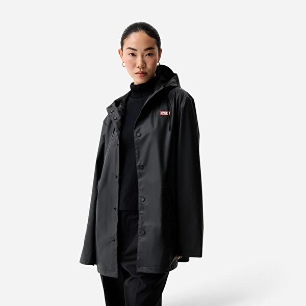 Downpour Jo Unisex Siyah Yağmurluk