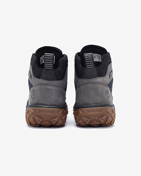 Greenstride Motion 6 Mid Lace Up Waterproof Boot Erkek Gri Bot