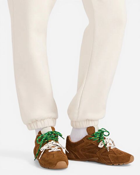 Asiel Camel Sued Kadın Kahverengi Sneakers ASIEL