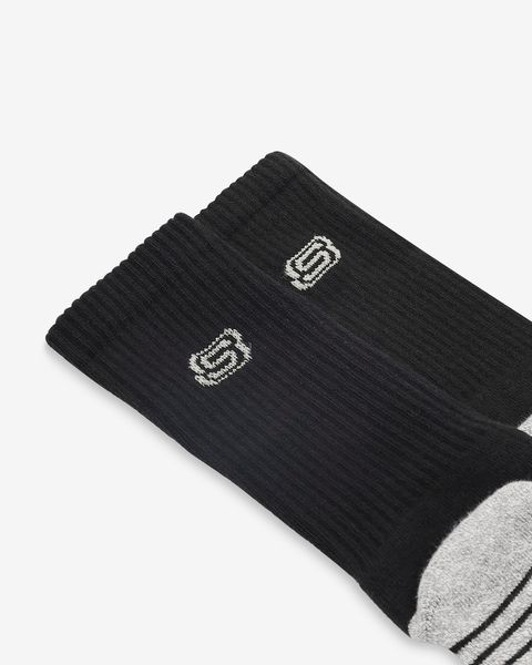 Resim 3'Lu Unisex Yarim Taban Destekli Crew Corap