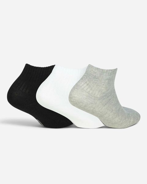 U Nopad Mid Cut 3 Pack Sock
