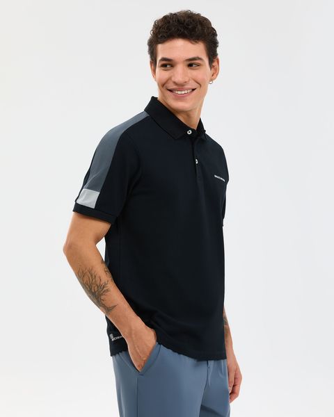 Resim M Color Block Detail Polo