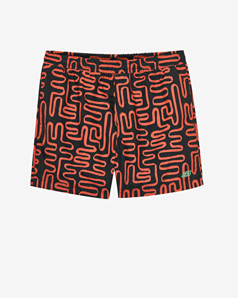 M 5 Inch Allover Print Swimshort