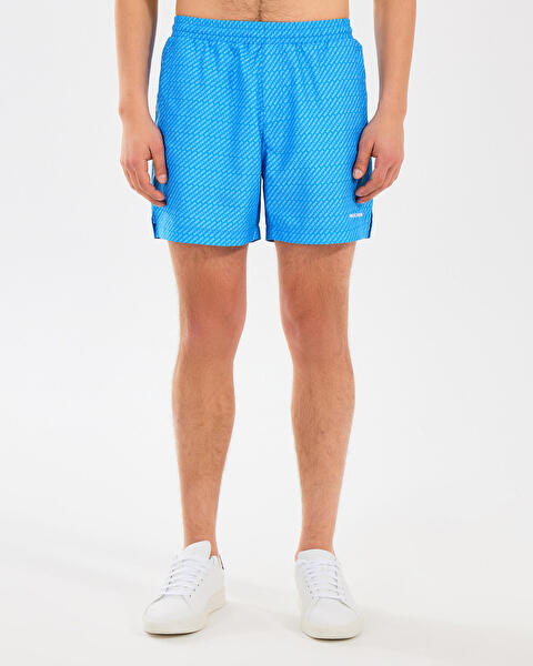 M 5 Inch Allover Print Swimshort
