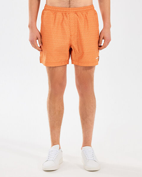 M 5 Inch Allover Print Swimshort