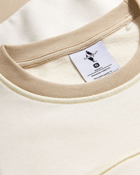 Resim W Diagonal Lw Fleece Crew Neck Sweatshirt