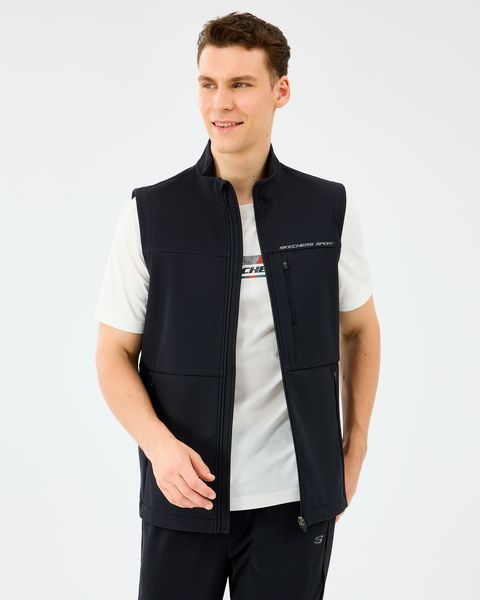 M Fitted Turtle Neck Softshell Vest