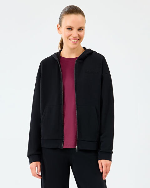 Resim W Essential Full Zip Sweatshirt