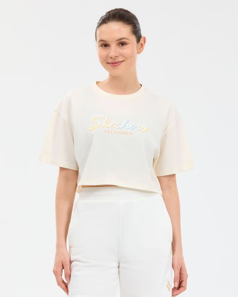 W Crop Graphic T-shirt