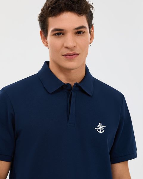 Resim M Logo Printed Polo