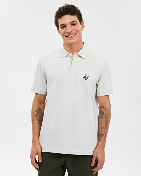 M Logo Printed Polo