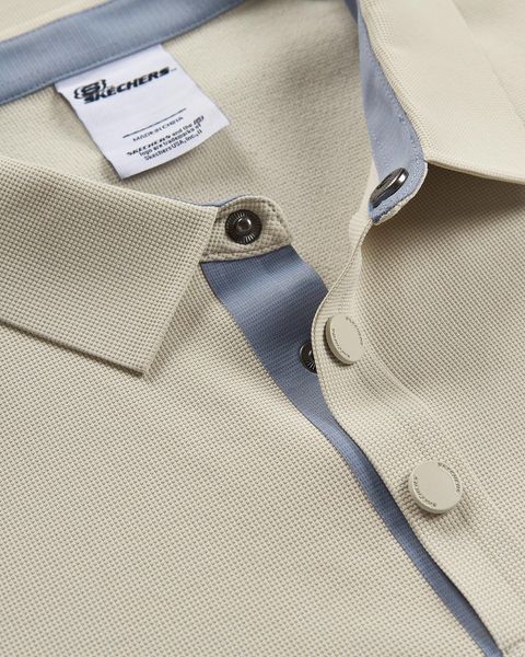 Resim M Long Sleeve Waffle Polo