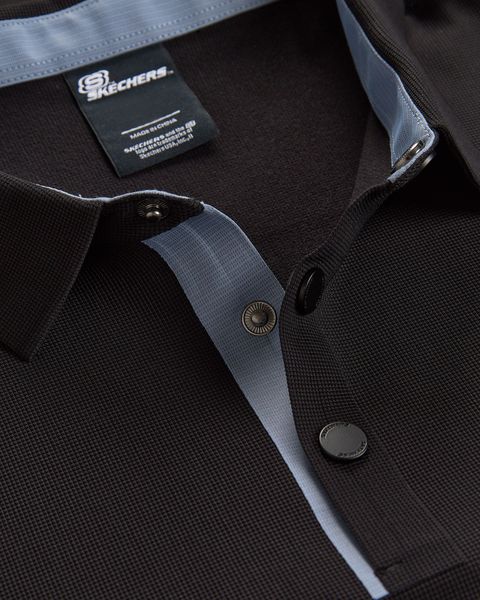 Resim M Long Sleeve Waffle Polo