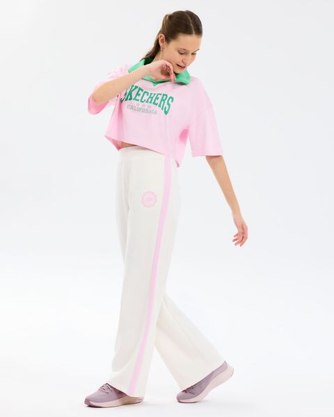 Resim G Lw Fleece Wideleg Sweatpant